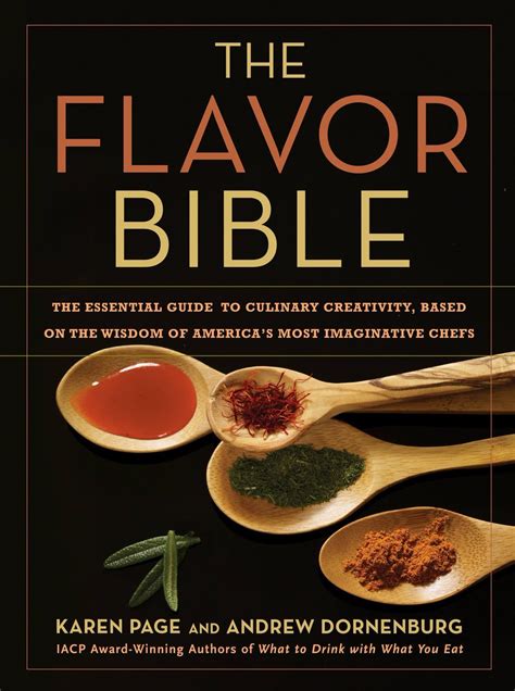 the flavor bible book|More.